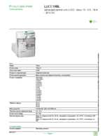 Datasheet for Schneider Electric LUCC18BL, EAN: 3389110364507