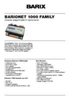 Datenblatt zu Barix Barionet 1000