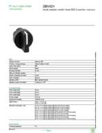 Datasheet for Schneider Electric ZB5AD3, EAN: 3389110905069