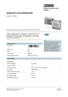 Datasheet for Phoenix Contact 2313698, EAN: 4046356514163