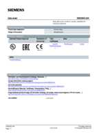 Datasheet for Siemens 3SB29083AA, EAN: 4011209028920