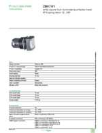 Datenblatt zu Schneider Electric ZB6CW1, EAN: 3389110775983