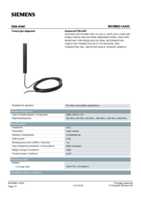 Datasheet for Siemens 6NH98601AA00, EAN: 4019169851909