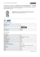 Datasheet for Phoenix Contact 2744380, EAN: 4017918818142