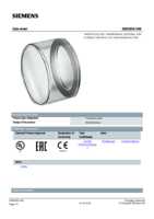 Datasheet for Siemens 3SB29083AB, EAN: 4011209171770