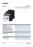 Datasheet for Siemens 3TH43730BF4, EAN: 4011209123038