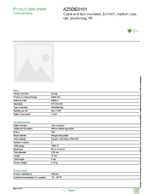 Datasheet for Schneider Electric AZ5DE0101, EAN: 3389110118681