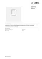 Datasheet for Siedle 200038728-00, EAN: 4015739387281