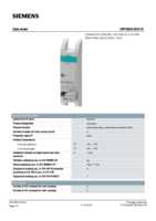 Datasheet for Siemens 3RF29000EA18, EAN: 4011209581050