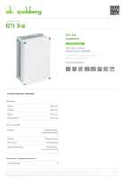 Datasheet for Spelsberg 01040301, EAN: 4013902050321