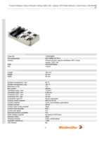 Datenblatt zu Weidmüller 1783520000, EAN: 4032248184620