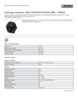 Datasheet for Phoenix Contact 1436330, EAN: 4046356438308