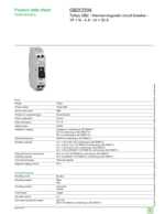 Datasheet for Schneider Electric GB2CD09, EAN: 3389110214918