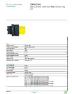 Datasheet for Schneider Electric ZB5AD305, EAN: 3389110905106