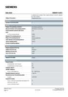 Datasheet for Siemens 3SB20010LE01, EAN: 4011209027909