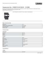 Datasheet for Phoenix Contact 1212082, EAN: 4046356454520