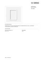 Datenblatt zu Siedle 200016404-01, EAN: 4015739164042