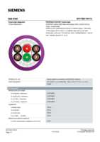 Datasheet for Siemens 6XV18307AH10, EAN: 4019169400459