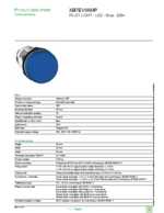Datasheet for Schneider Electric XB7EV06MP, EAN: 3389119021913