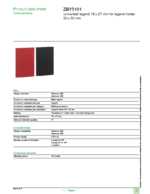 Datasheet for Schneider Electric ZBY5101, EAN: 3389110098570