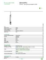 Datasheet for Schneider Electric KBA40ZFPU, EAN: 3606480006326