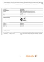 Datasheet for Weidmüller 0243820000, EAN: 4008190035365