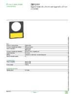 Datasheet for Schneider Electric ZBY2101, EAN: 3389110839968