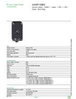Datasheet for Schneider Electric XAWF130EX, EAN: 3389118047198