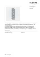 Datasheet for Siedle 200016704-00, EAN: 4015739167043