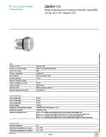 Datenblatt zu Schneider Electric ZB4BW113, EAN: 3389110889840