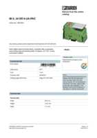 Datasheet for Phoenix Contact 2861603, EAN: 4017918894450