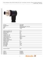 Datasheet for Weidmüller 9457540000, EAN: 4032248143290