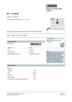 Datasheet for Phoenix Contact 3201589, EAN: 4017918126230