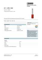 Datasheet for Phoenix Contact 3200904, EAN: 4017918094454
