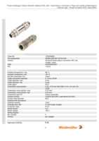 Datenblatt zu Weidmüller 1784790000, EAN: 4032248191871