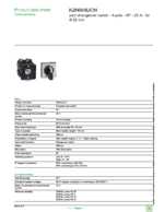 Datasheet for Schneider Electric K2H004UCH, EAN: 3389110979824