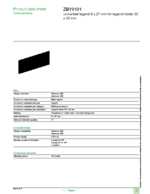 Datasheet for Schneider Electric ZBY0101, EAN: 3389110096026