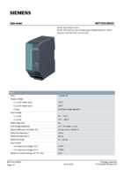 Datasheet for Siemens 6EP13332BA20, EAN: 4025515153481