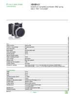 Datasheet for Schneider Electric XB4BA21, EAN: 3389110886948