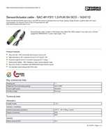 Datasheet for Phoenix Contact 1424112, EAN: 4046356693165