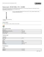 Datenblatt zu Phoenix Contact 1212603, EAN: 4046356590266