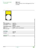 Datasheet for Schneider Electric ZBY4101, EAN: 3389110092639