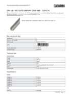 Datasheet for Phoenix Contact 1201714, EAN: 4017918017453
