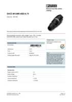 Datasheet for Phoenix Contact 1641769, EAN: 4017918921880