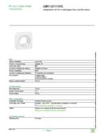 Datasheet for Schneider Electric GBK1201100S, EAN: 3606480397851