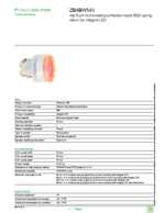 Datenblatt zu Schneider Electric ZB4BW543, EAN: 3389110892802