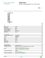 Datasheet for Schneider Electric KNB160ZF2, EAN: 3606485013183
