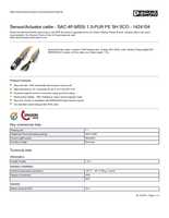 Datasheet for Phoenix Contact 1424104, EAN: 4046356693097