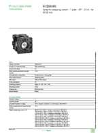 Datasheet for Schneider Electric K1D004N, EAN: 3389110442809