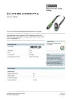 Datasheet for Phoenix Contact 1693403, EAN: 4017918187859